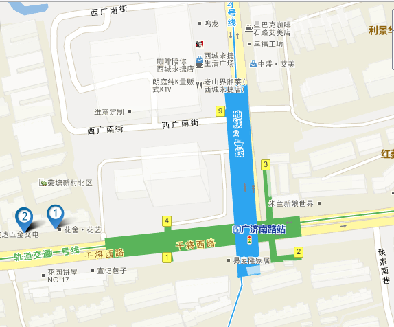 城隍庙巴西几号线几号出口的简单介绍